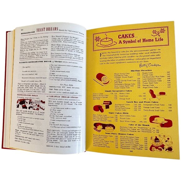 Betty Crocker’s Picture Cook Book 1950 Facsimile Reprint 1998 Hardcover Rodale - Picture 12 of 12